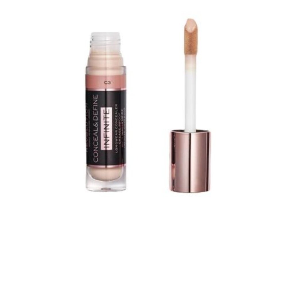 Makeup Revolution Conceal & Define XL Longwear Concealer – C3 New